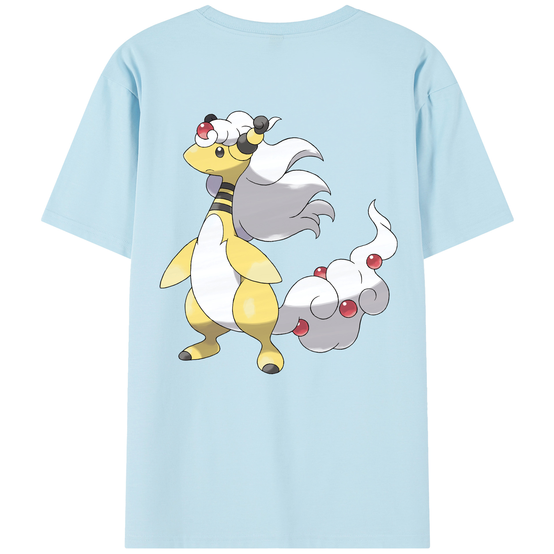 （画像用） ポケットモンスター Pokémon 綿100％半袖Tシャツ（背面プリント）